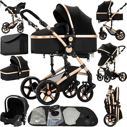 Carrito Bebé 3 Piezas
