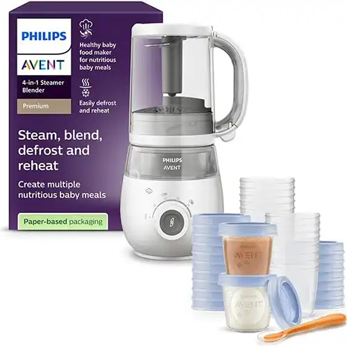 Philips Avent Juego de Recipientes para Comida de Bebé